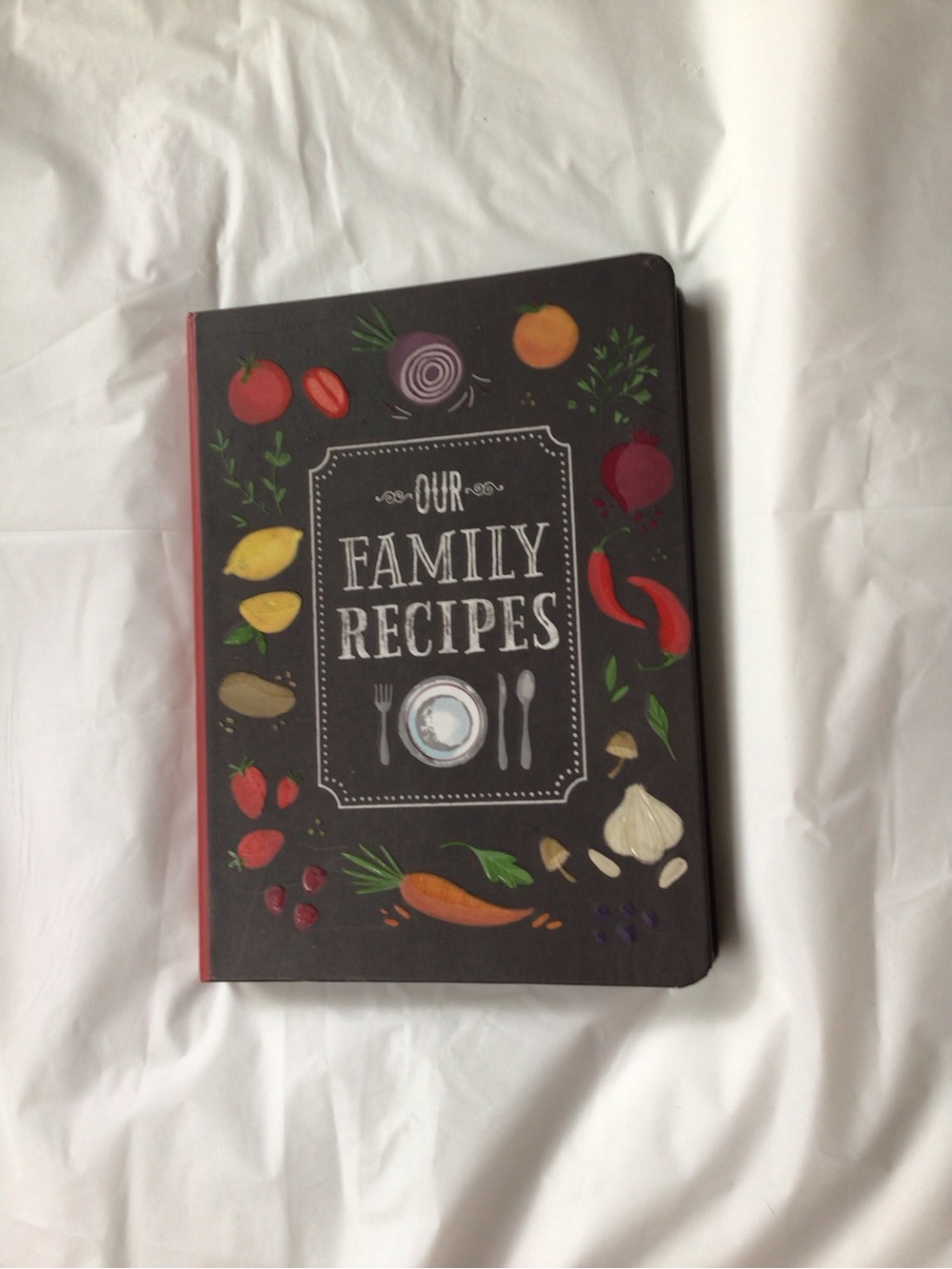 Our Family Recipes Cookbook Journal —